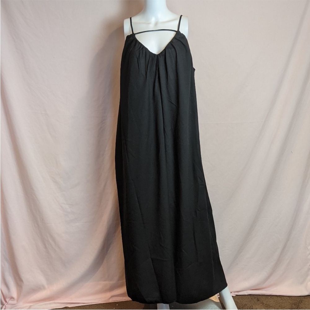 BooHoo cutout detail maxi dress